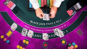 Mobile phone showing wlatoto Red Tiger blackjack table